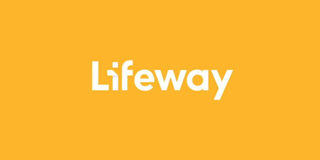 Lifeway orange and white logo